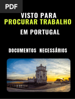 Documentos Necessários para Visto de Procura de Trabalho Portugal