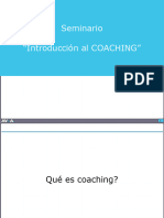 Introduccion Al Coaching PDF