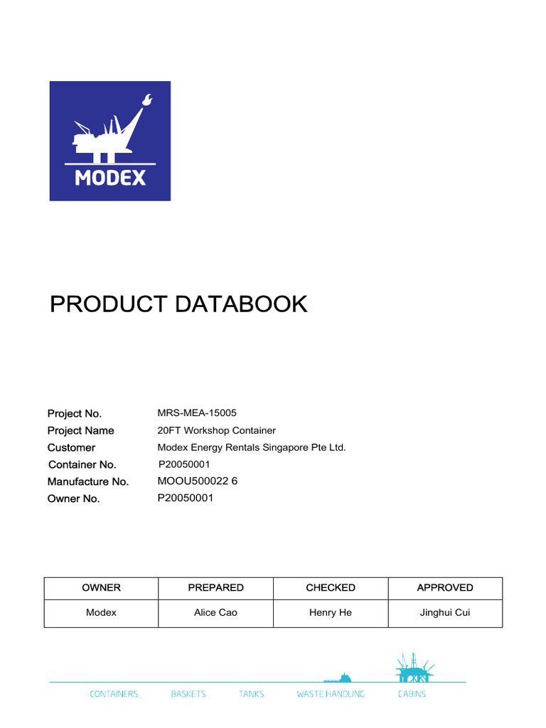 P20050001 Databook | PDF