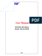 3.2 User Manual - POSTEF48100Ah (SDA10-100A)