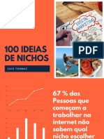 100 Ideias de Nichos 3.0