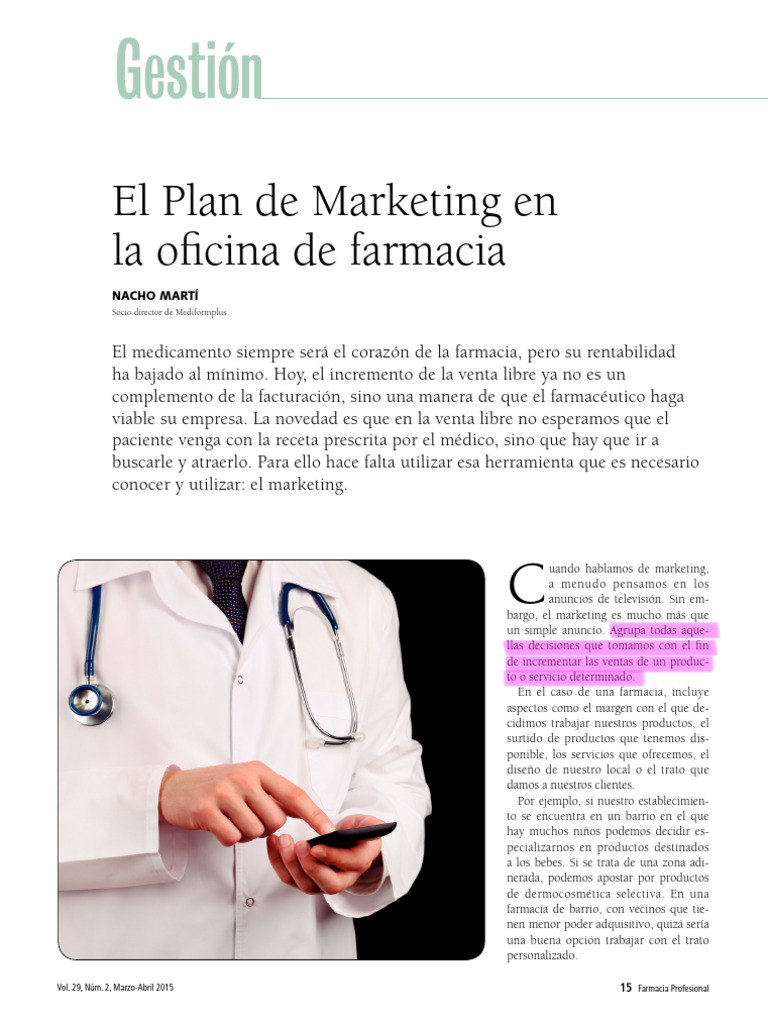 Estrategias de Marketing en Farmacias | PDF | Marketing | Farmacia