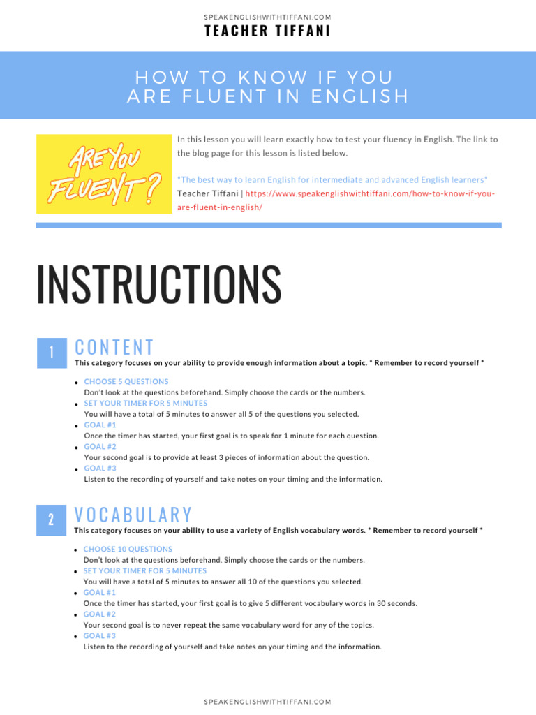 Pdf Englishfluencytest Pdf Fluency Cognition