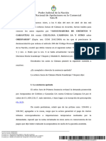 4 - Aseguradora de Créditos y Garantías SA Contra Celulosa Campana SA y Otros Sobre Ordinario".
