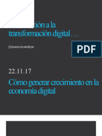 Mauricio Andújar - Sesión 1 - Transformación Digital