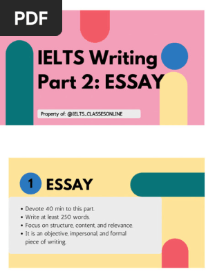 Essay IELTS