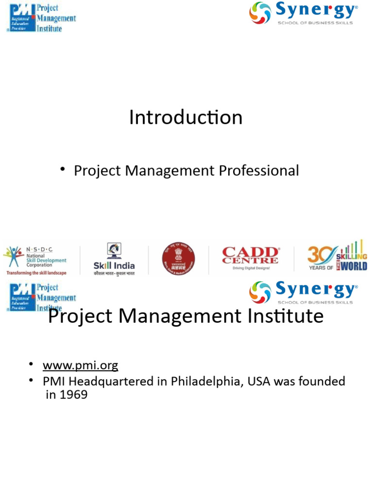 PMP Course | PDF
