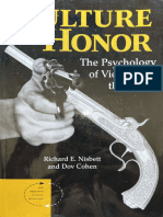 Nisbett, R. E., & Cohen, D. - Culture of Honor The Psychology of Violence in The South