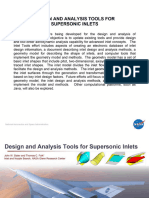 Design and Analysis Tools For Supersonic Inlets