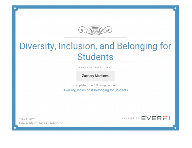 Diversity Inclusion and Belonging For Students | PDF