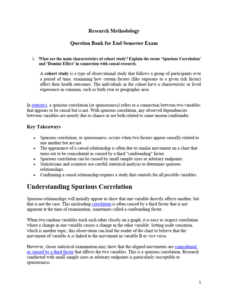 Rm question bank 2023 pdf type i and type ii errors statistical