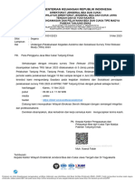 Undangan Pelaksanaan Kegiatan Asistensi Dan Sosialisasi Survey Time