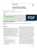 Experimental Study On Fatigue Performance of Q420qD High Performance Steel Cross Joint in Complex Environment