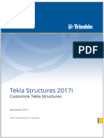 Tekla Structures 2017i. Customize Tekla Structures.