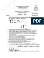 Intro. A La Lingüística - GUIA Segundo Examen Parcial - Version GENERAL - 2024-1