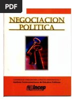 Negociacion Politica - INCEP