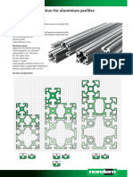 Technical Information For Aluminium Profiles Types I and B - EN