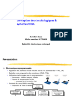 Conception Des Circuits Logiques & Systèmes VHDL