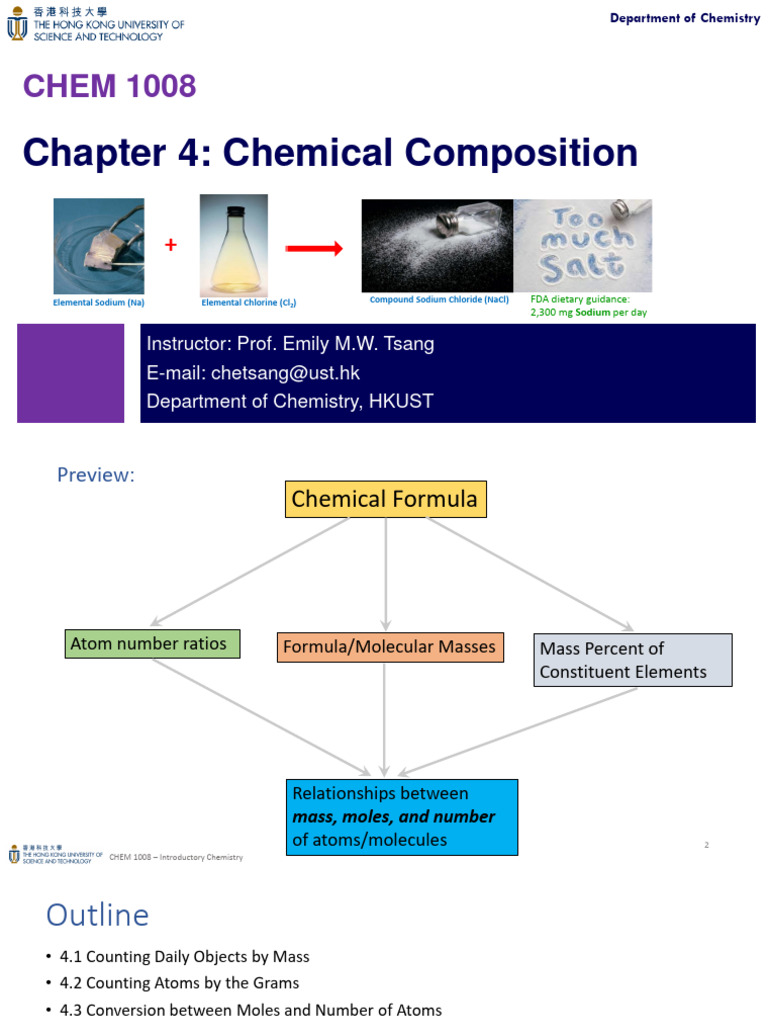 CH4 Chemical Composition | PDF