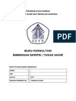 Kartu Bimbingan Konsultasi Mahasiswa Skripsi