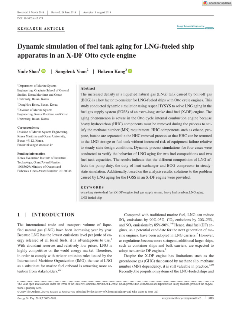 Energy science engineering 2019 shao pdf liquefied natural gas
