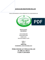 PDF Makalah Dasar Dasar Ekonomi Islam