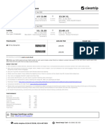 Cleartrip Flight Domestic E-Ticket