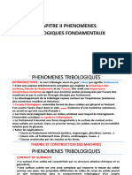 Tribologie Et Ses Phenomenes