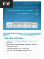 Chapter 1 - Overview of Software QA Testing