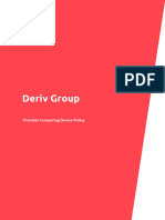 Deriv Group Portable Computing Device Policy