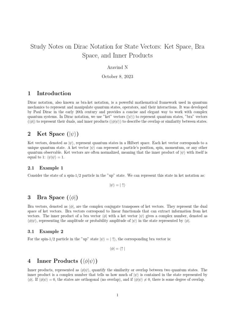 QM Notes 4 | PDF