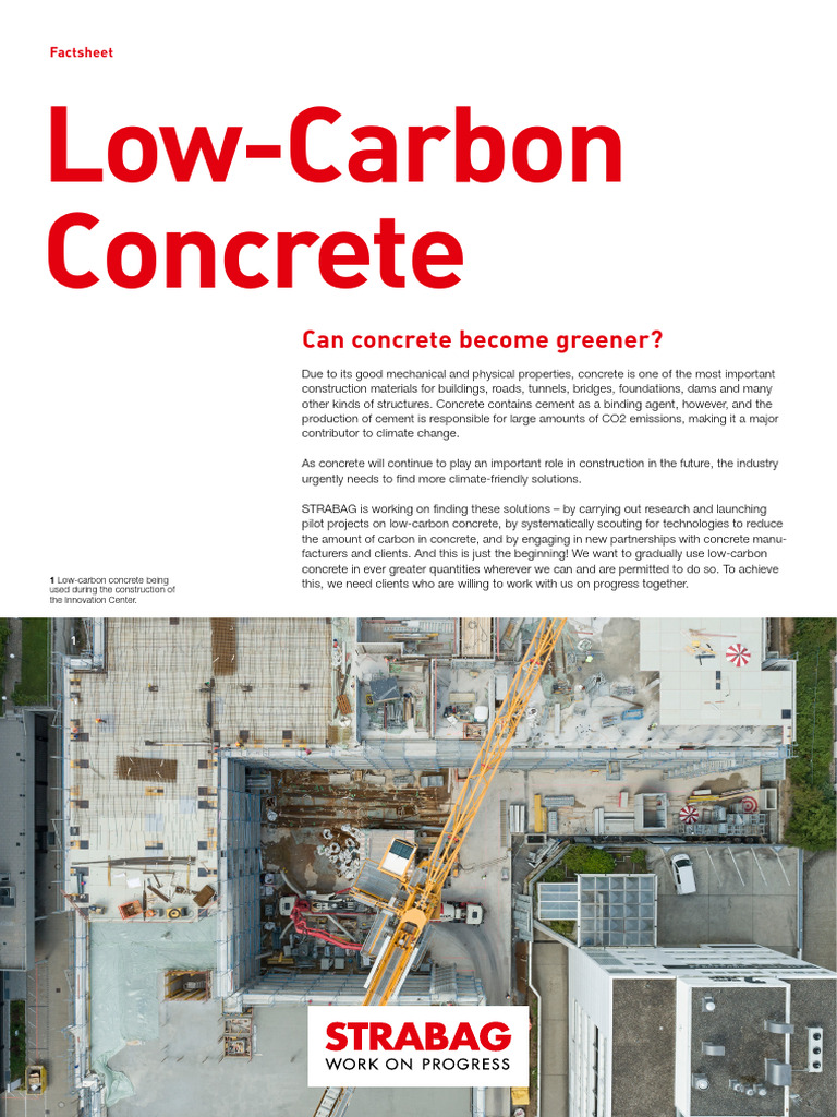 CO2 - Reduzierter - Beton - ENG | PDF | Concrete | Low Carbon Economy
