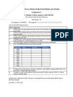 Assignment 1 Excel