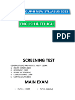 APPSC Group2 Syllabus in Telugu