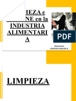 Limpieza e Higiene Industria Alimentaria