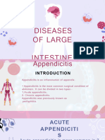 Diseses of Large Intestine