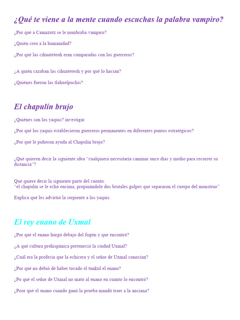 Actividades Para Vacaciones Pdf