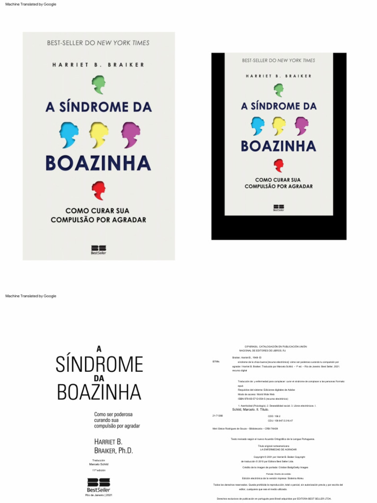 La Enfermedad de Complacer A Los Dem S Harriet Braiker 1696582287 PDF Pensamiento Las