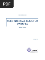 User Interface Guide - Switches