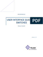 User Interface Guide - Switches