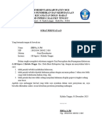 Surat Pernyataan Untuk Mendaftar Keanggotaan TPPK