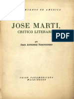 JOSE MARTI, Critico Literario Libro