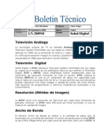 Boletin Tecnico Señal Digital