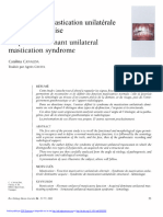 3-Syndrome de Mastication Unilatérale Dominante Acquise P. 53