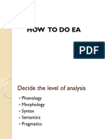 How To Do Ea 2020