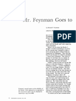 Feynman On Challenger