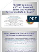 Rebirth CBD Gummies Canada