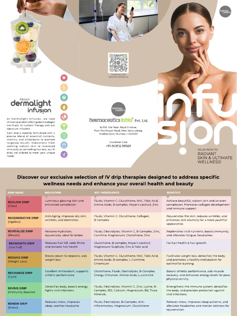 dermalight glutathione Dermalight Infusion Brochure
