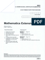 CSSA 2021 Math Ext 1 Trials