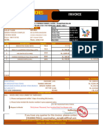 New and Creative Style of GST Invoice Format in Excel Download .XLSX File